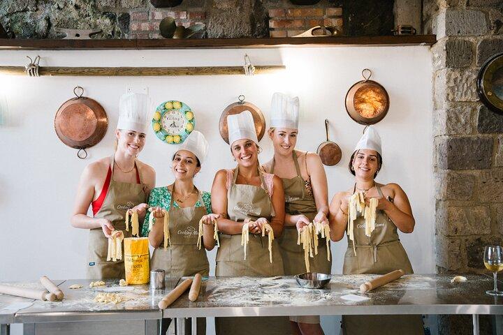 Shared Cooking Class with Fresh Garden Ingredients in Sorrento