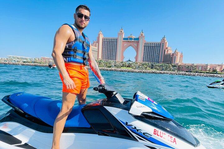 Jet Ski Tour in Dubai duration 1H Burj al Arab and Atlantis palm