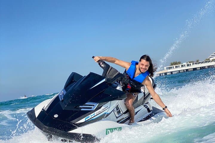 Jet Ski Tour in Dubai duration 30min Burj Al Arab
