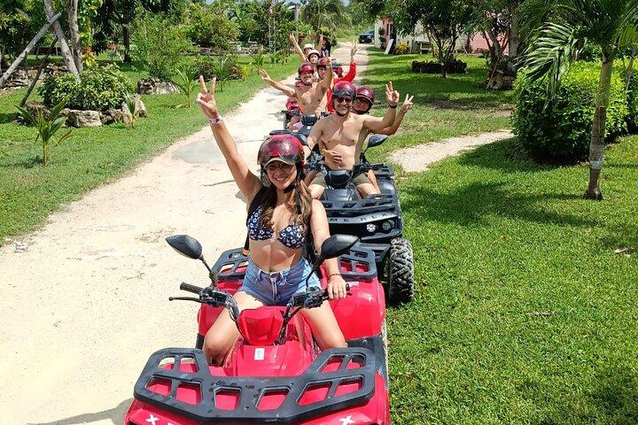 ATV Jungle discovering the wild Jade Cavern and Mayan Village
