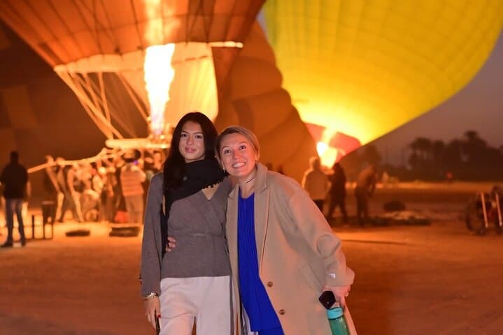 Sunrise Hot Air Balloon Ride in Luxor with Hotel Pickup