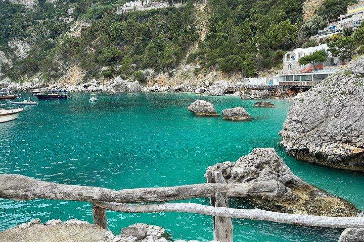 Capri First to Blue Grotto Semi Private Boat Tour from Sorrento