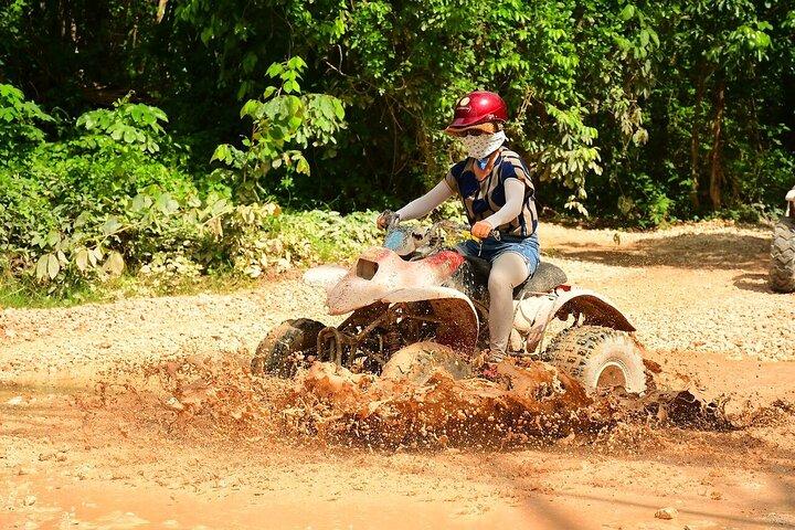 Cancun Best ATV Tour, Ziplines and Cenote Swim with Lunch