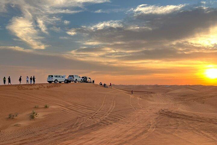 Private 4 Hour Dubai Desert Safari Dune Bashing & Camel Ride