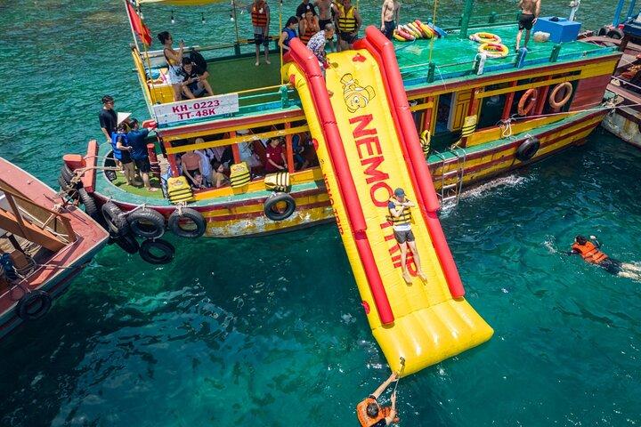 Nha Trang Island Hopping Snorkeling Floating Bar and BBQ