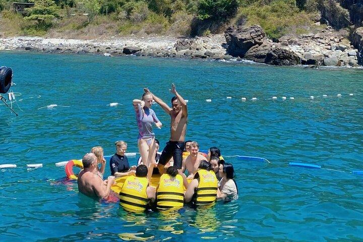 Nha Trang Island Hopping Snorkeling Floating Bar and BBQ
