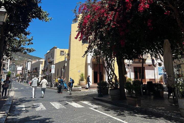 Lipari Stromboli volcano