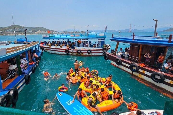 Nha Trang Island Hopping Snorkeling Floating Bar and BBQ