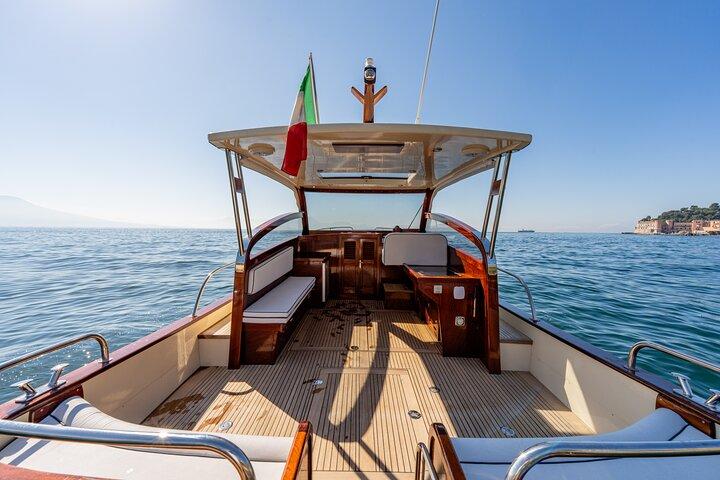 Capri First to Blue Grotto Semi Private Boat Tour from Sorrento