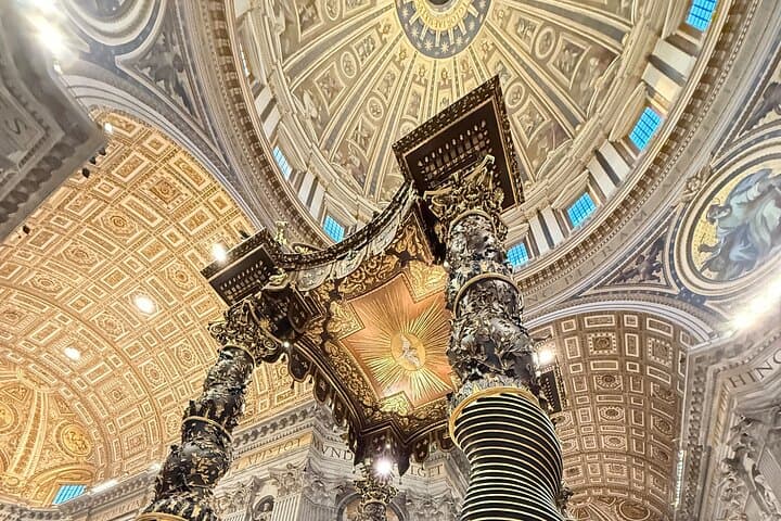 St. Peter’s Basilica Semi-Private Tour + Optional Dome & Tombs