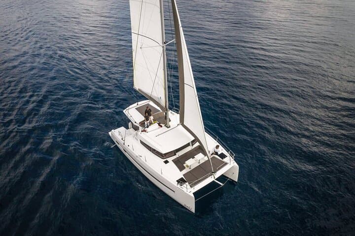 Barcelona Luxury Private Catamaran Sailing from Port Vell