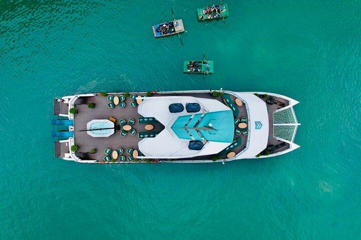 Exploring Halong Bay Full-day on 5-Star Luxury Cruise