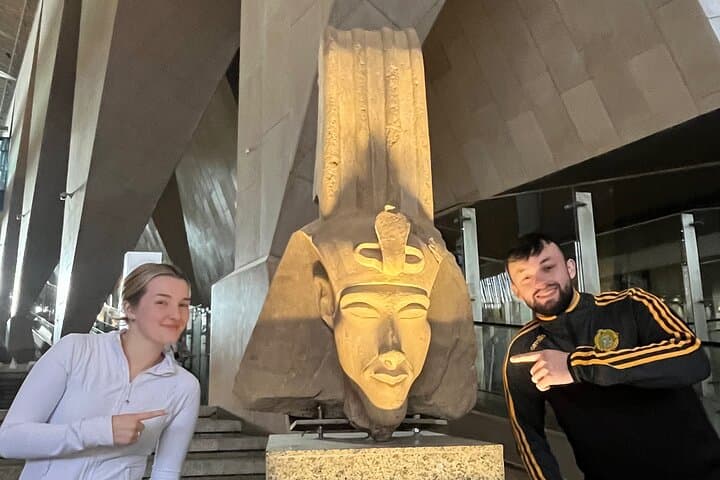 Exploring tour to Grand Egyptian museum and King Tut Collection