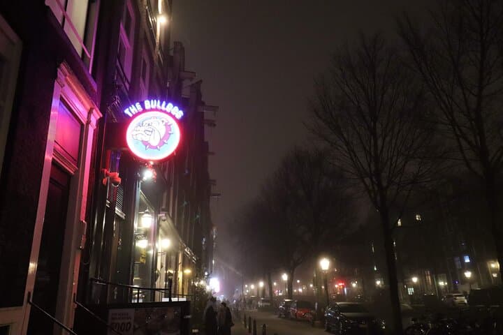 Private red light district & coffeeshop tour with a local