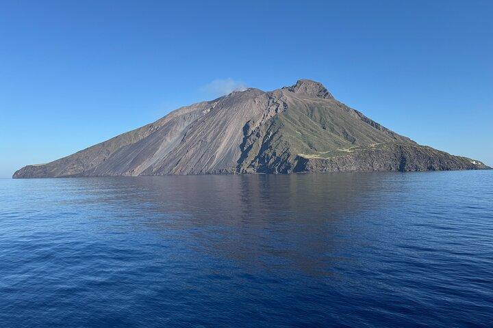 Vulcano Lipari Sciara of fire by day