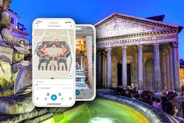 Pantheon in Rome Walking Tour with Audioguide on Your Smartphone