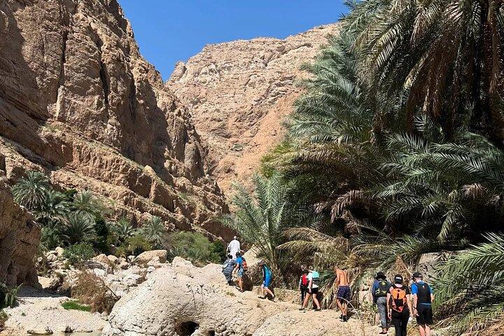Private Full Day Tour to Wadi Shab Fins Beach & Bimmah Sinkhole