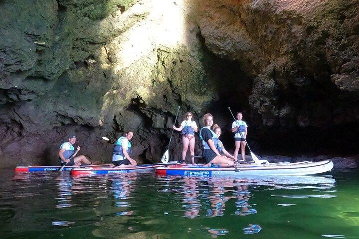 Sunrise SUP Caves Tour in Lagos – Small Group Experience