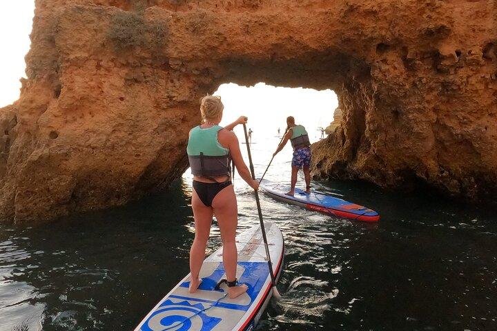 Sunrise SUP Caves Tour in Lagos – Small Group Experience