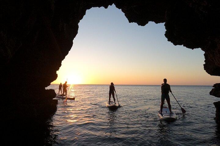 Sunrise SUP Caves Tour in Lagos – Small Group Experience