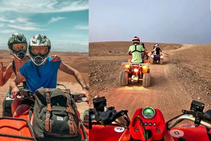 Marrakech: Agafay Desert Dinner, Camel Ride & Quad Biking.