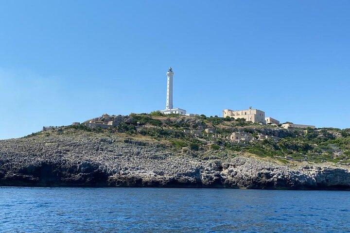 3 hours - Boat Tour to the Caves of Santa Maria di Leuca