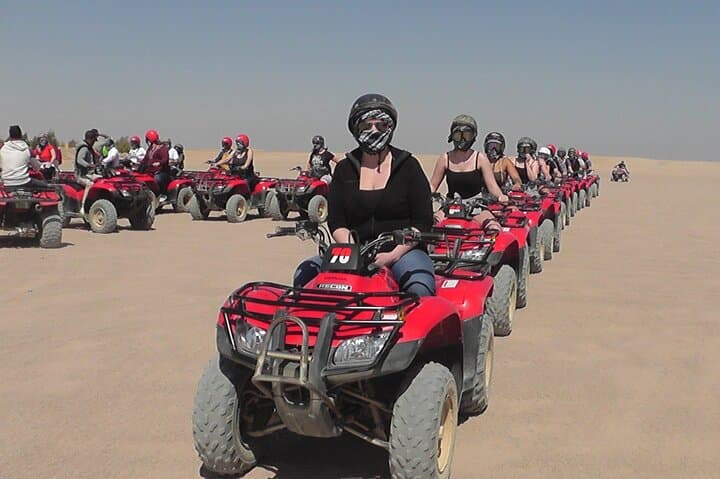Luxor desert trip by Quad Bike