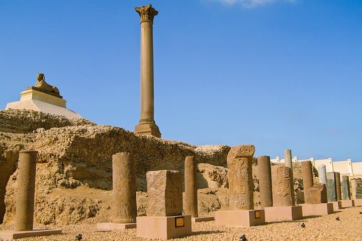 Private Historical Guided Day Tour to Alexandria from Cairo