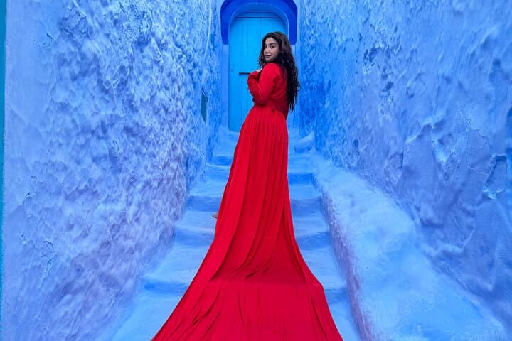 Photographer in Chefchaouen