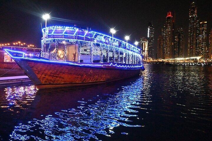 Dhow Cruise at Dubai Marina with Dinner