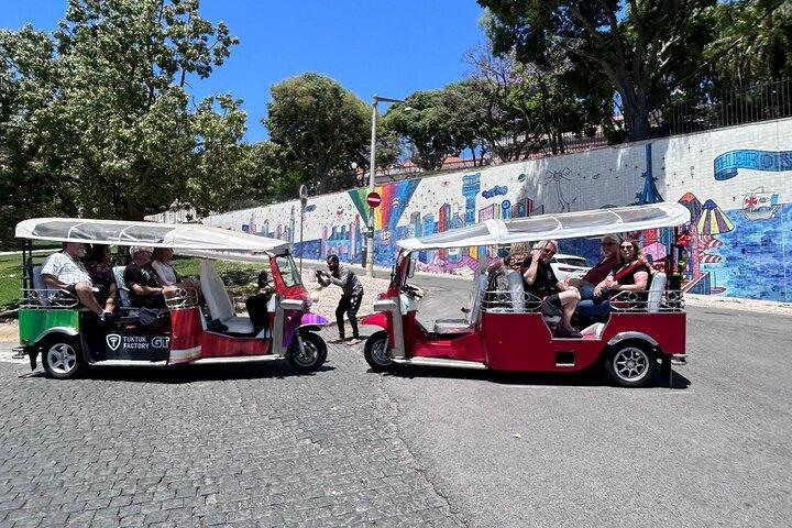 From Lisbon Belem Historic Sightseeing Tour by Tuk Tuk