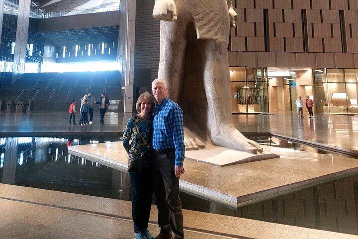 Grand Egyptian Museum ,Giza Pyramids and Great Sphinx Tour