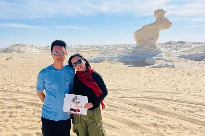 2-Day White & Black Desert Safari from Cairo with Camping & Meals