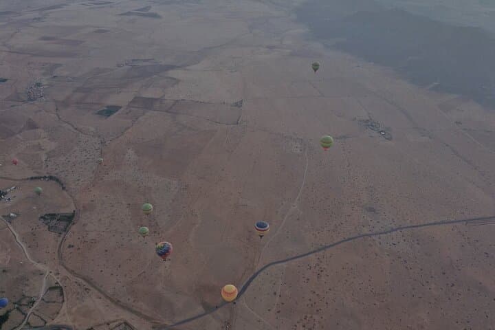 Marrakesh balloon in small group at sunrise