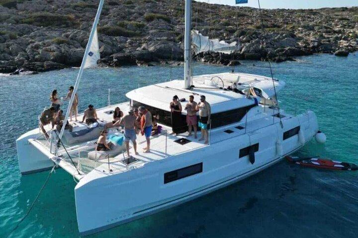 Heraklion: Dia Island Luxury Cruise BRAND NEW CATAMARAN(EST 2025)