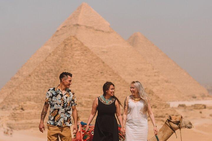 Private Full-Day Tour to Giza Pyramids,Sphinx,Memphis, & Saqqara