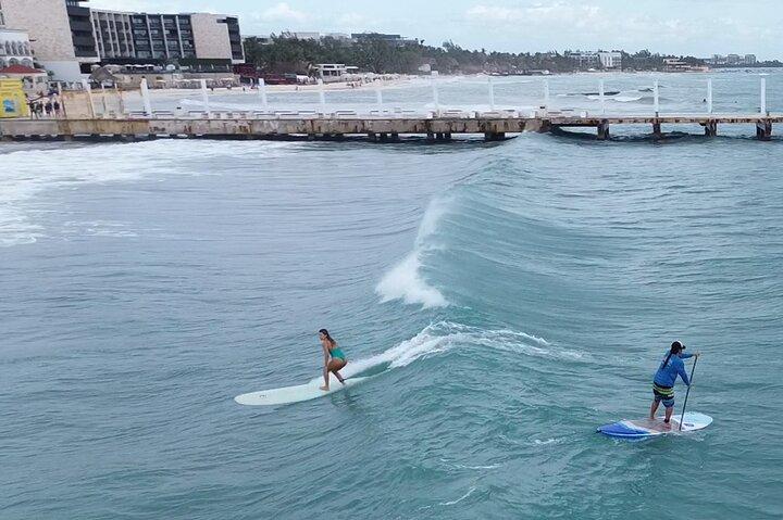 Surfing Lessons - Learn To Surf In Playa del Carmen