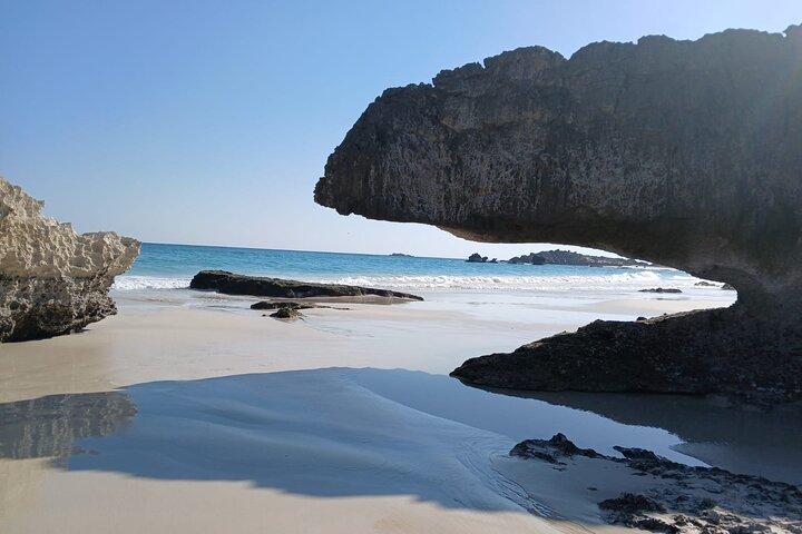 West Salalah Tour - Caribbean of Orient - Fazayah Beach with City