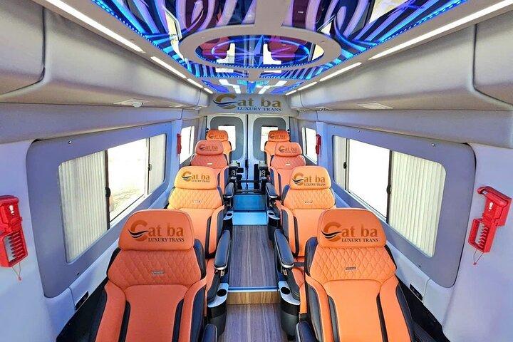VIP VAN : Hanoi to cat ba or Return by Luxury van