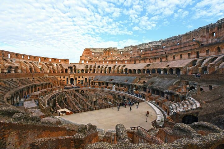 Colosseum Underground All Access Tour with Ancient Rome