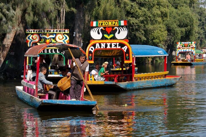 Xochimilco and Coyoacan and Frida Kahlo Museum optional