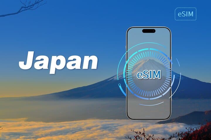 KDDI and Softbank eSIM in Japan for 1-30 Days with 3GB-Unlimited