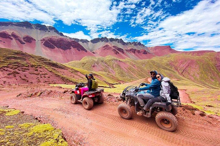 Red Valley and Mountain of Colors ATV Tour from Cusco