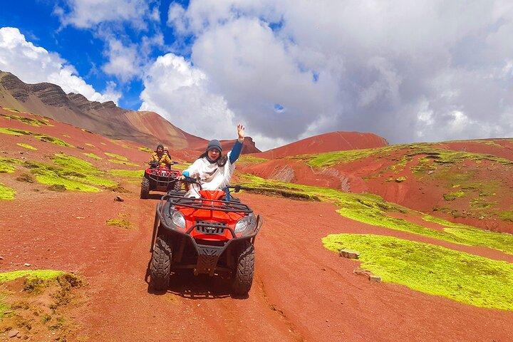 Red Valley and Mountain of Colors ATV Tour from Cusco