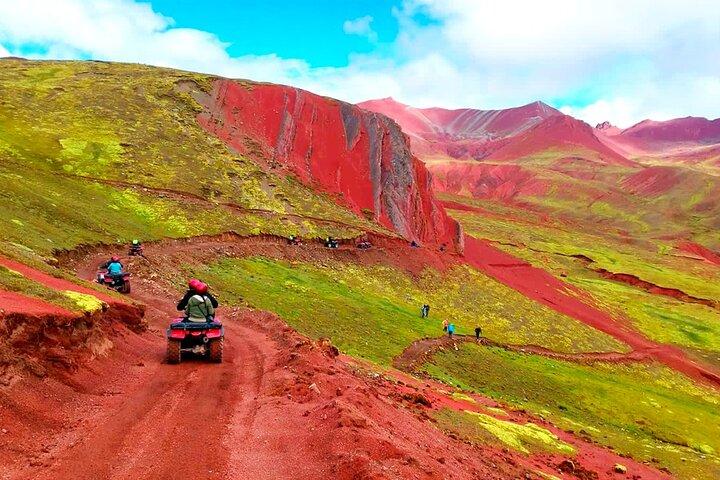 Red Valley and Mountain of Colors ATV Tour from Cusco