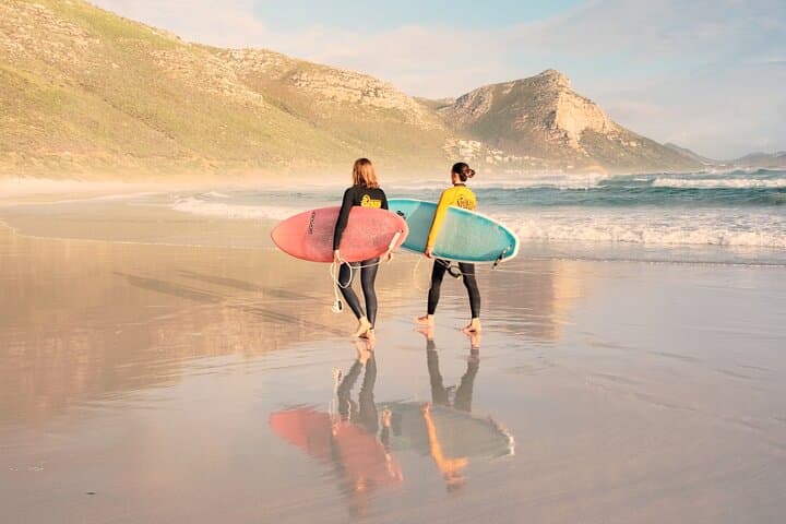 Private Surf Lesson in Cape Town – Transport & Photos Included
