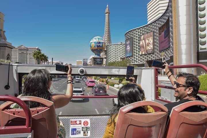 Hop-On Hop-Off Tour with 10 Stops by Double Decker Open-top Bus