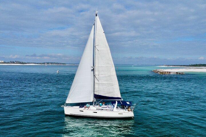 Sunset Dolphin Sail Aboard the Daydreams Sailboat
