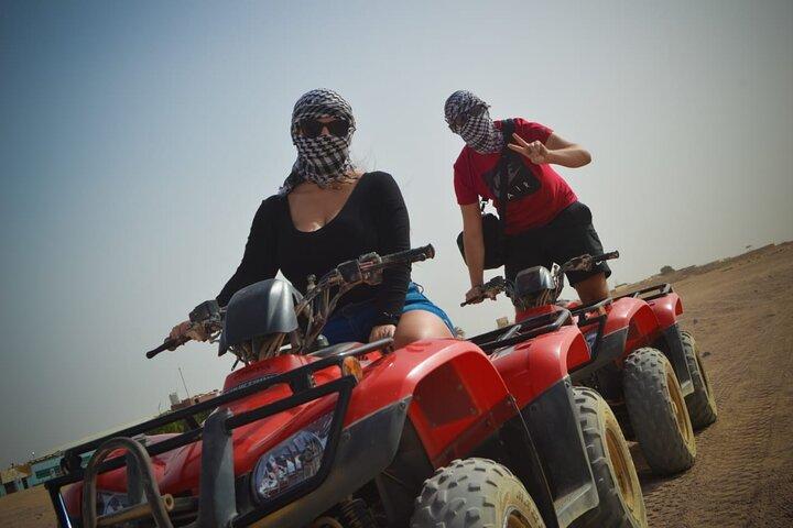 Camel ride & Bedouin dinner quad safari in Sharm el Sheikh
