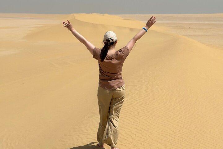 Jeep Safari Valley of the Whales Oasis Fayoum and Sandboarding
